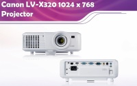 CANON LV-X320 3200AL 10000:1 1024x768 XGA 4000h HDMI DLP PROJEKSIYON - 1